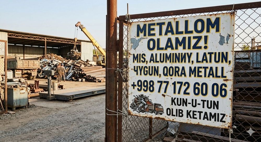 Mettallom olamiz qimmat narxlarda