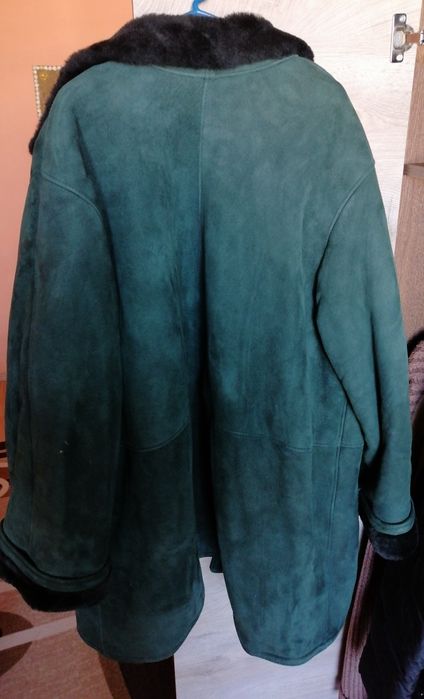 Зимна шуба от набук-лама