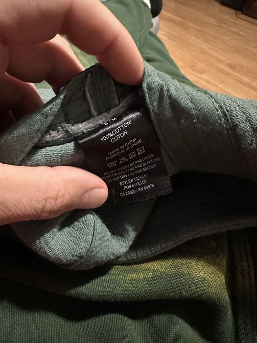 Bucket palarie fisherman hat Stussy cotton crinkle fabric petrol grey