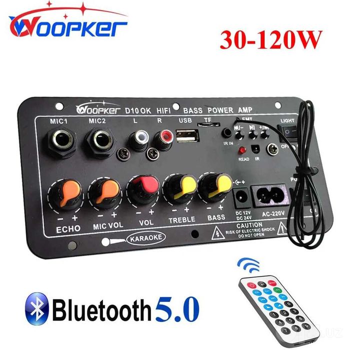 Усилитель звука Woopker, Bluetooth