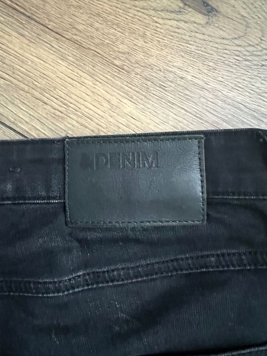 Черни мъжки дънки H&M 34/32 skinny