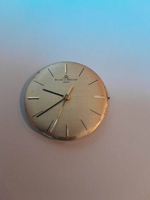 Baume &Mercier циферблат,  механизъм ETA