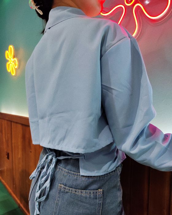 Укороченная рубашка