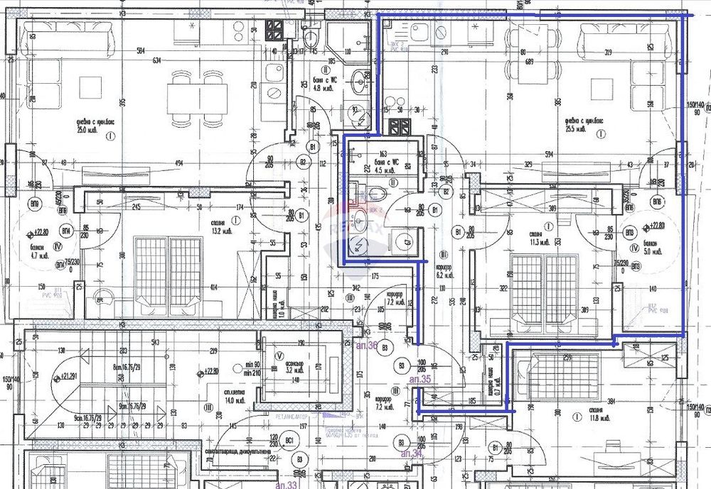 Двустаен апартамент за продажба, кв. Левски, Варна ТЕ