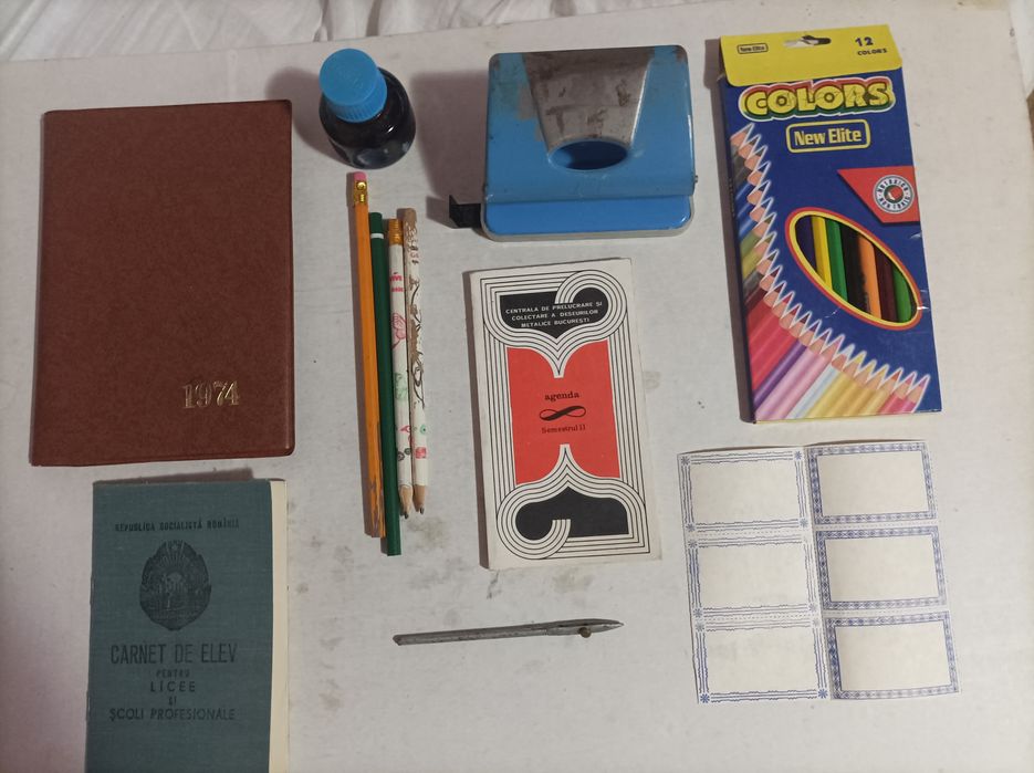 Loturi Rechizite școlare anii "80