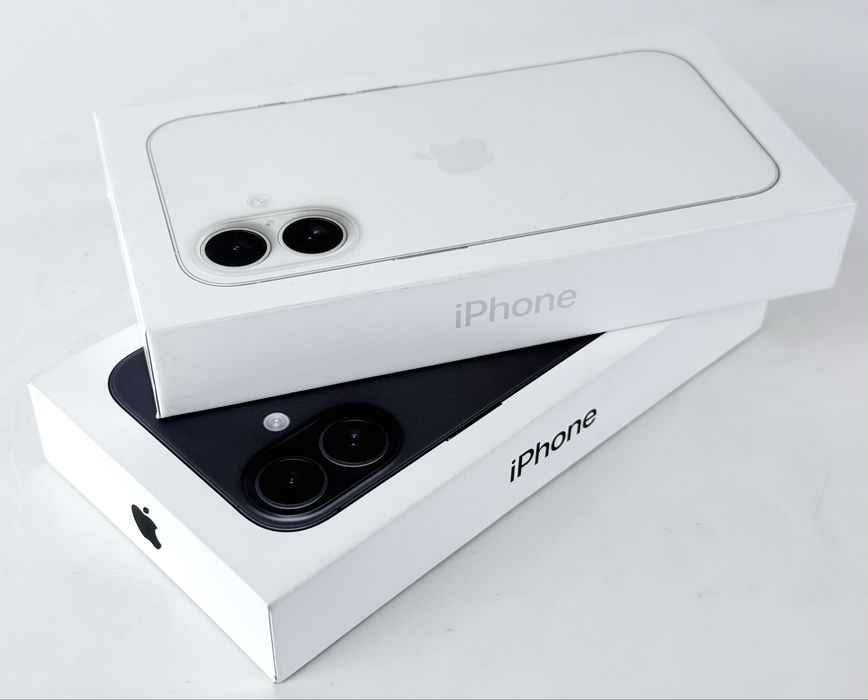 НОВ! Apple iPhone 16 128GB Black / White Гаранция!