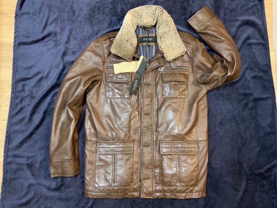 Oakwood-оригинално кожено палто размер л