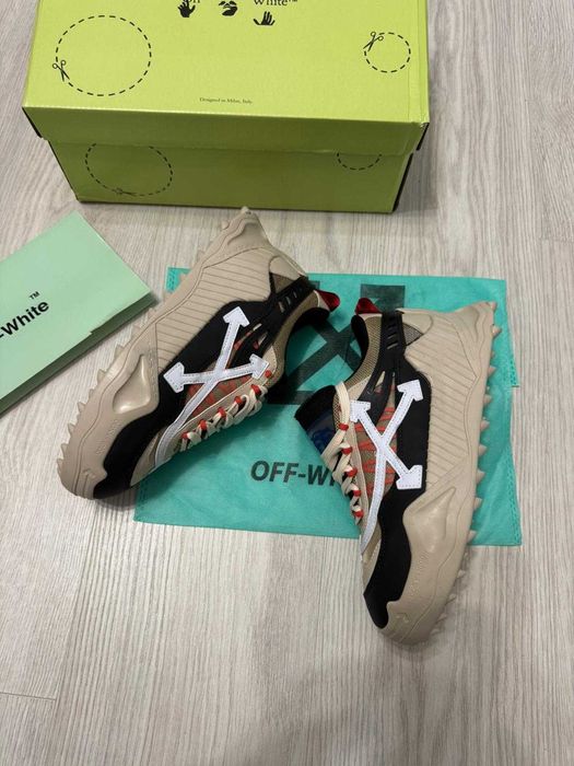 Adidasi OFF White Odsy 1000 | Negru-bej Adidasi Baieti |Fete Model Nou