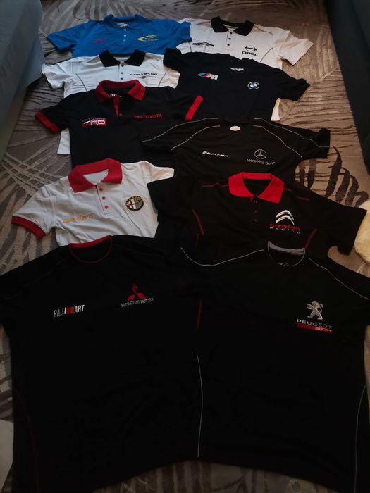 Авотомобилни Тениски Различни Марки Bmw, Mercedes Grand Prix Racing