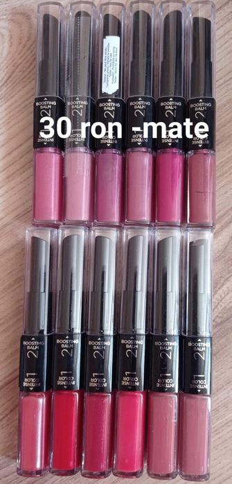 Machiaje ruj, fond de ten, rimmel Pupa,Loreal,Kiko,Mac,Maybelline