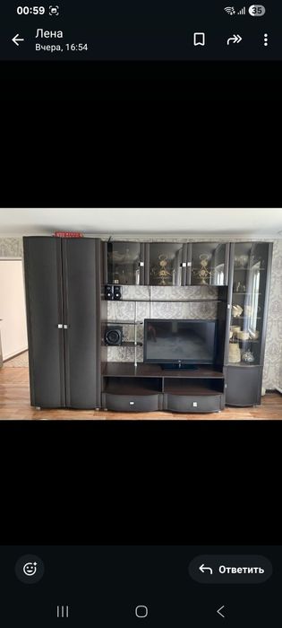 Сервант,б/у,в хорошем сост.