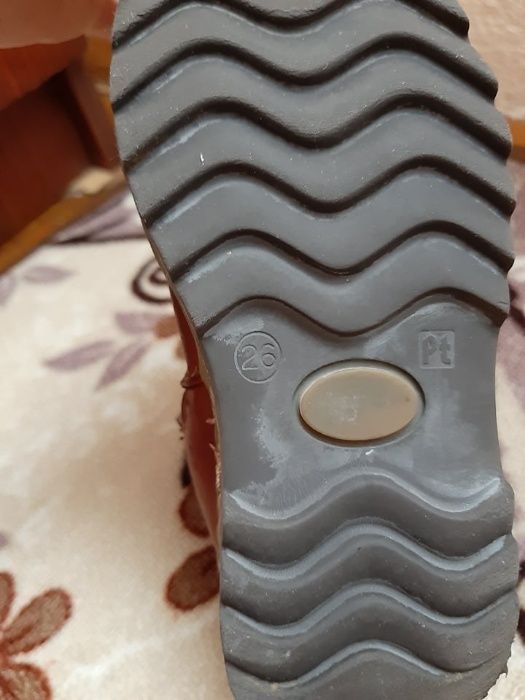 Детски ботички естествена кожа номер 26