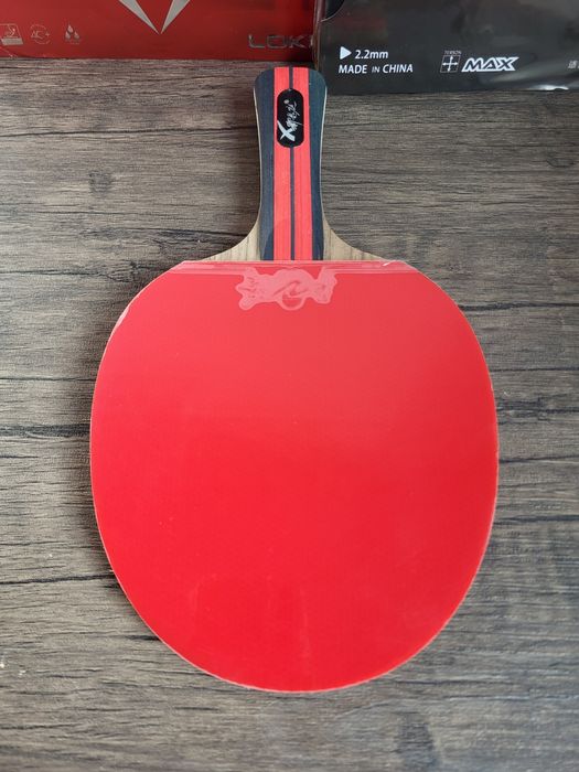 Paletă profesională tenis de masa XVT Carbon+2 mingi Cadou | Ping Pong