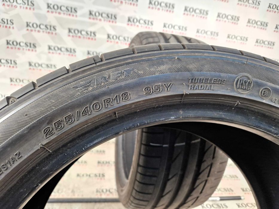 Anvelope second hand vara 255 40 18 Bridgestone