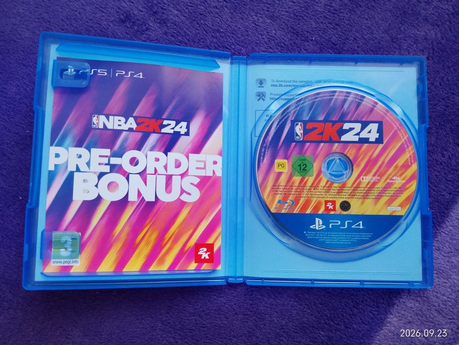 Игра NBA2k24 на пс 4