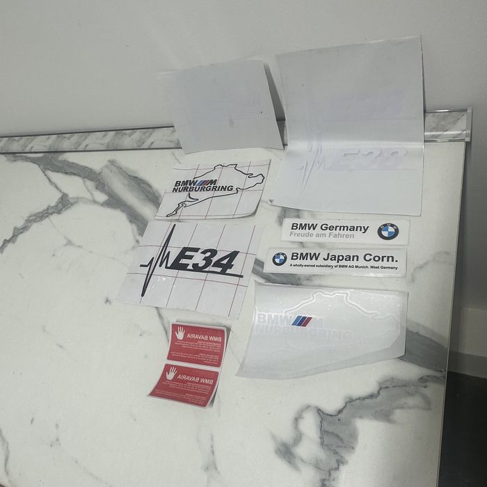 Наклейки на BMW