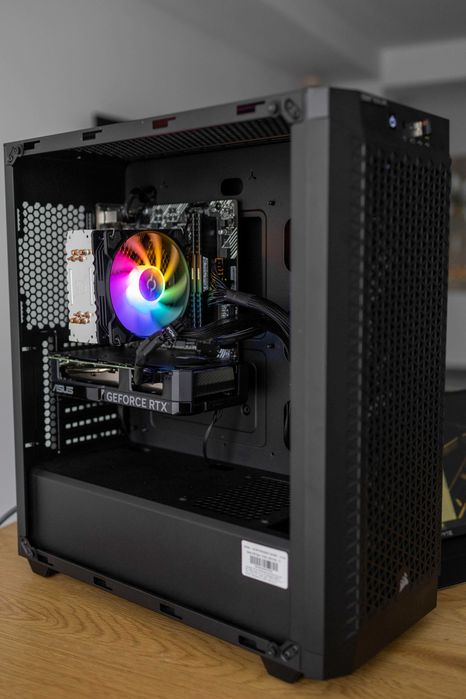Sistem PC Gaming RTX 4060 Ti 16GB Ca NOU Garantie eMag 32GB RAM 1TB SSD 5700X 4.6Ghz