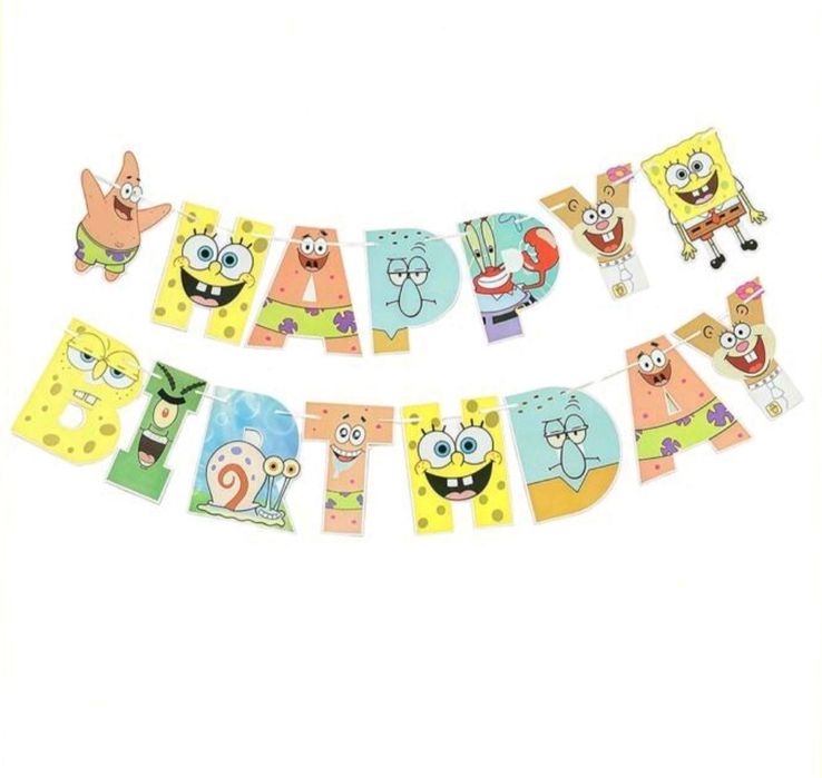 Парти сет Спондж боб и таласъми