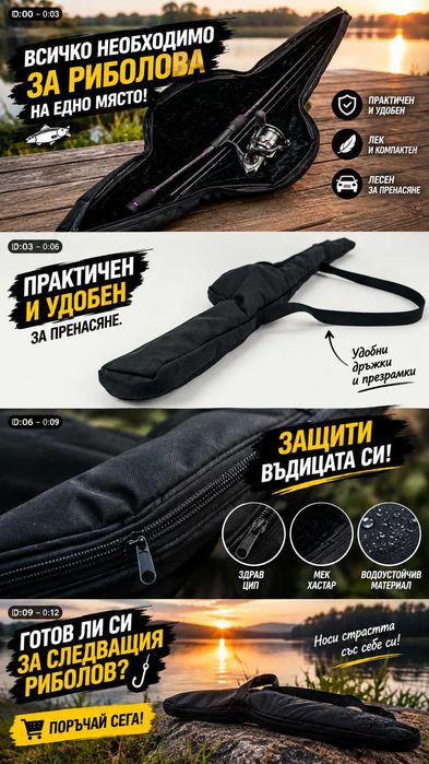 Качествен калъф за въдица