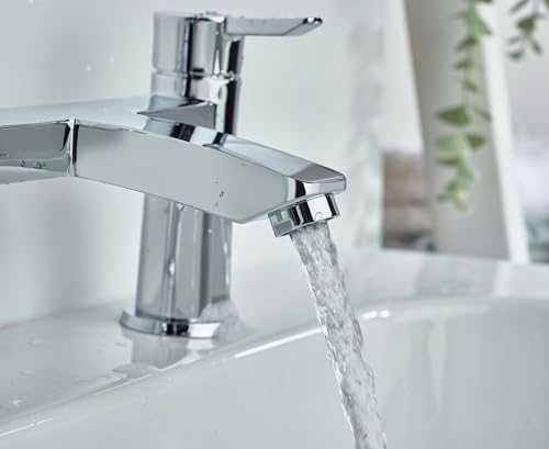 Нов Хромиран Смесител за Вана Bristan Apelo 2Дупков Дом Баня Кран вода