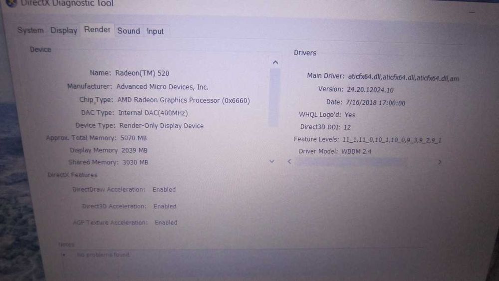Laptop HP, I5, Gen. 8, ssd