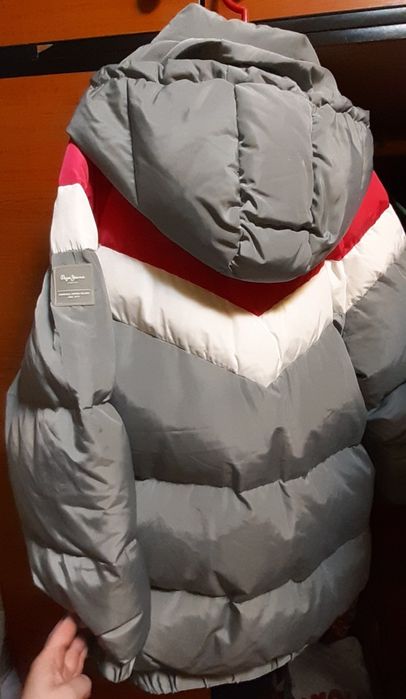 Geaca cu puf natural Pepe Jeans