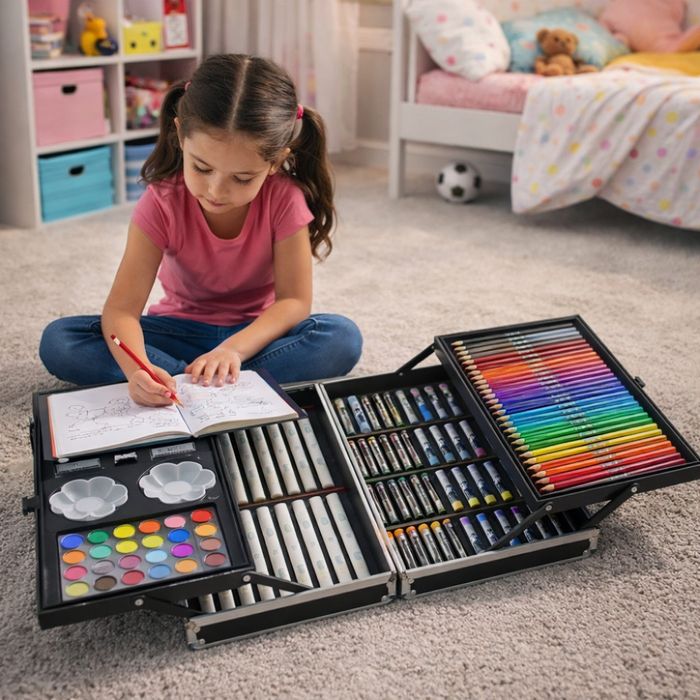 Арт куфар за деца 132 части