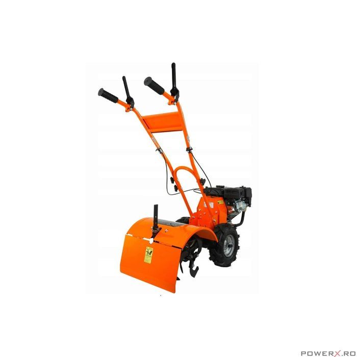 Motocultor pe benzina, cu motor in 4 timpi, 6.5 CP, cultivator, latime