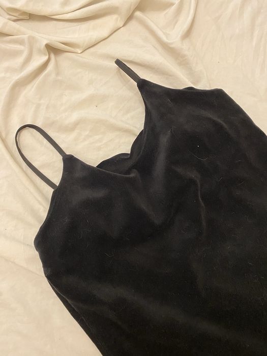 Велюровое платье