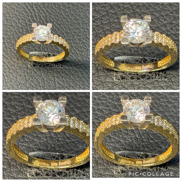 Златна Венчална халка  пръстен ЧИСТО НОВ Gold halka venchalna prasten