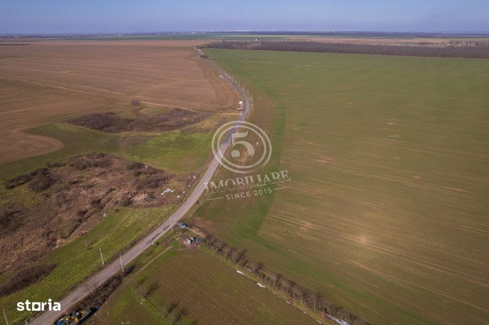 Oportunitate Investitionala: Teren 8 Ha – Nuci, Calarasi