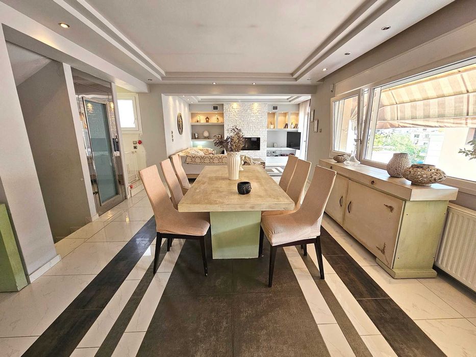ПРОДАВА се самостоятелна къща 328кв.м в ПОТАМУДИЯ на Кавала (код 8071)