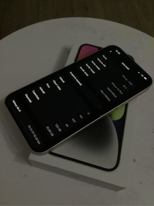 Iphone 14 plus, 80% bat.