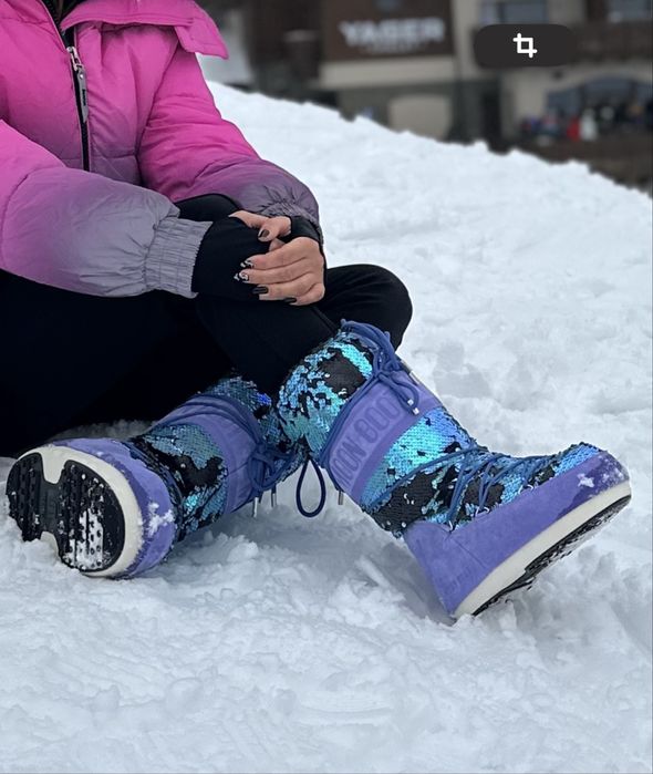 Moon boot editie limitata piele