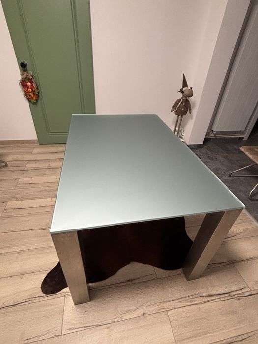 Masa de sticla 77x90x140