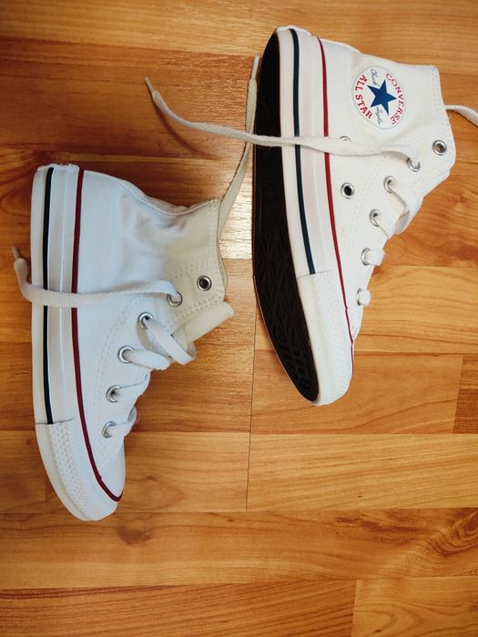 Converse marimea 30 albi