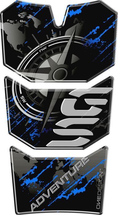 Pad rezervor rășină/soft touch ONEDESIGN CGGS2PP Bmw R 1250 GS