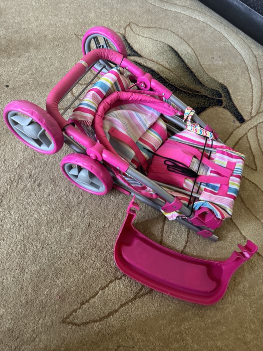 Коляска, кроватка для кукол, интерактивная кукла baby Annabelle