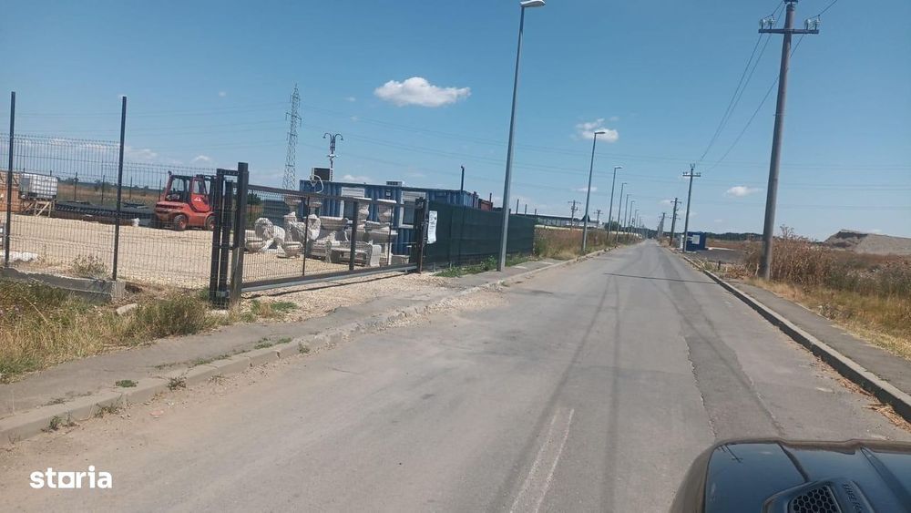 Teren Intravilan Buftea langa Autostrada A0 - ideal hale industriale