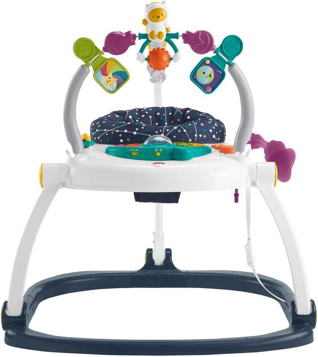 Centru activități bebe Fisher-Price Jumperoo Astro Kitty, pliabil, reglabil, ca nou