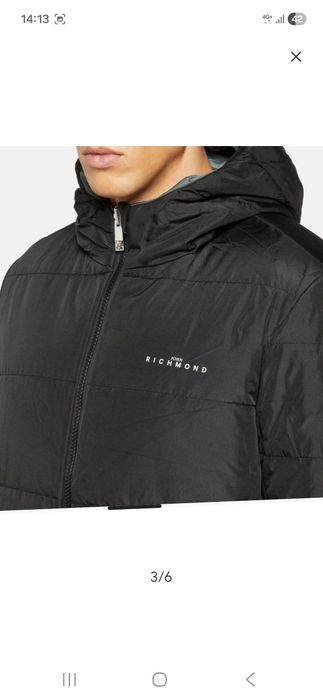 Geaca Richmond 2 fete  masura L originala