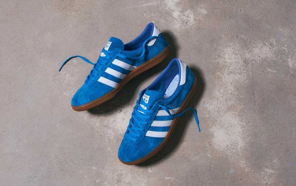 Adidas Originals Bleu White/Blue Оригинални Чисто Нови 42EU / 8UK