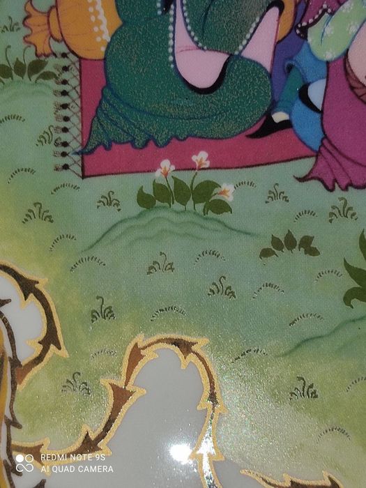 Большие красивые интерьерные блюда