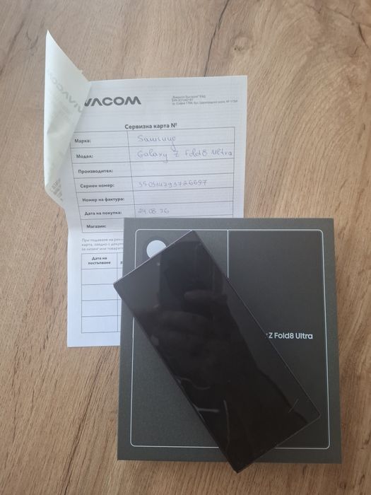 КАТО НОВ!!! Продавам Samsung z fold 8 ultra