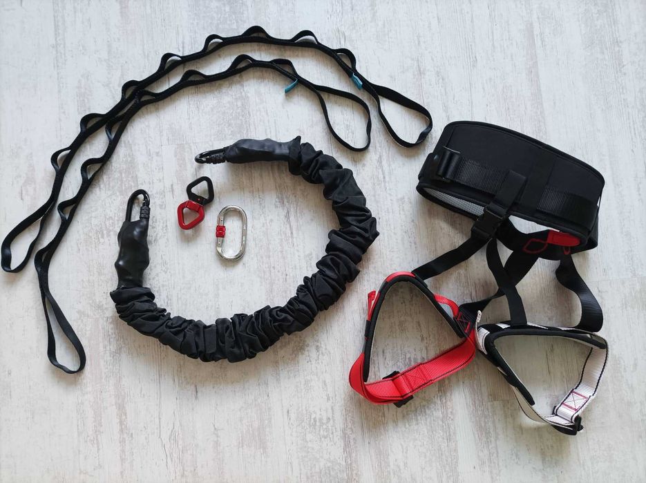 Нов Комплект Бънджи фитнес ластици за Бънджи флай Аеро въздушни танци