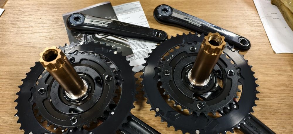 Курбели FSA Chainset POWERBOX Alloy Road 50/34 170,172.5mm НОВИ