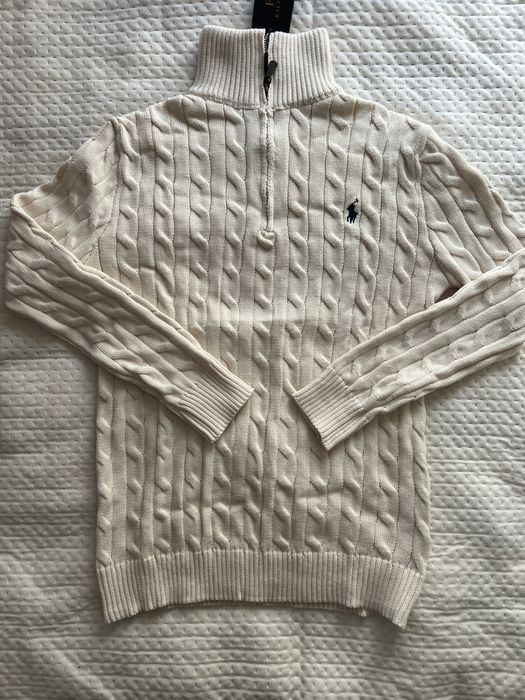 Pulover Polo Ralph Lauren Alb