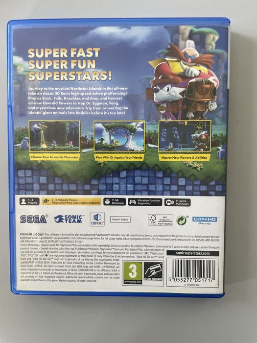 Sonic Superstars Ps5