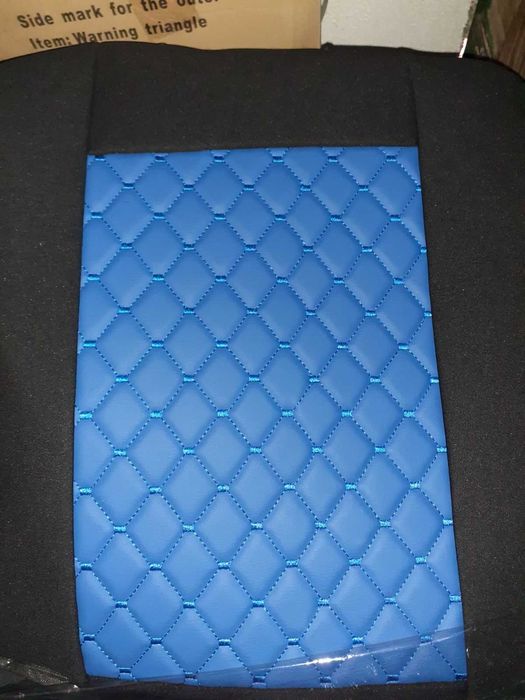 Тапицерия от кожа и плат - комплект калъфки за седалки-универсална