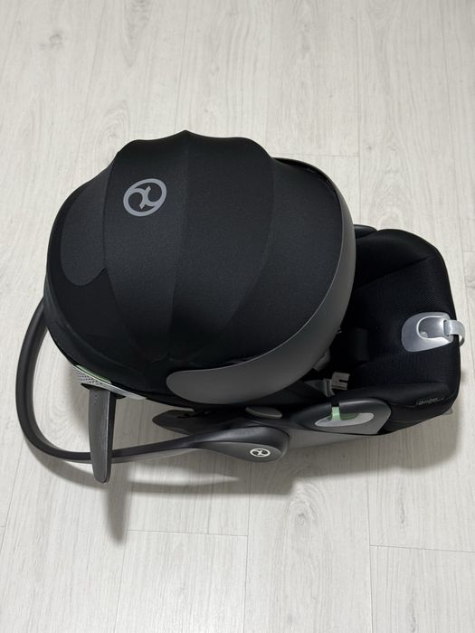 Scoica auto Cybex Platinum Cloud T Plus i-Size pentru copii, 0-24 luni + Baza T - Sepia Black